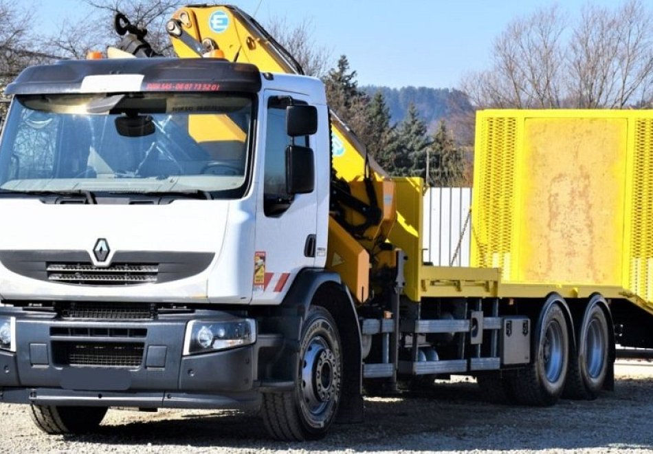 Renault premium, odtahový speciál s hydraulickou rukou